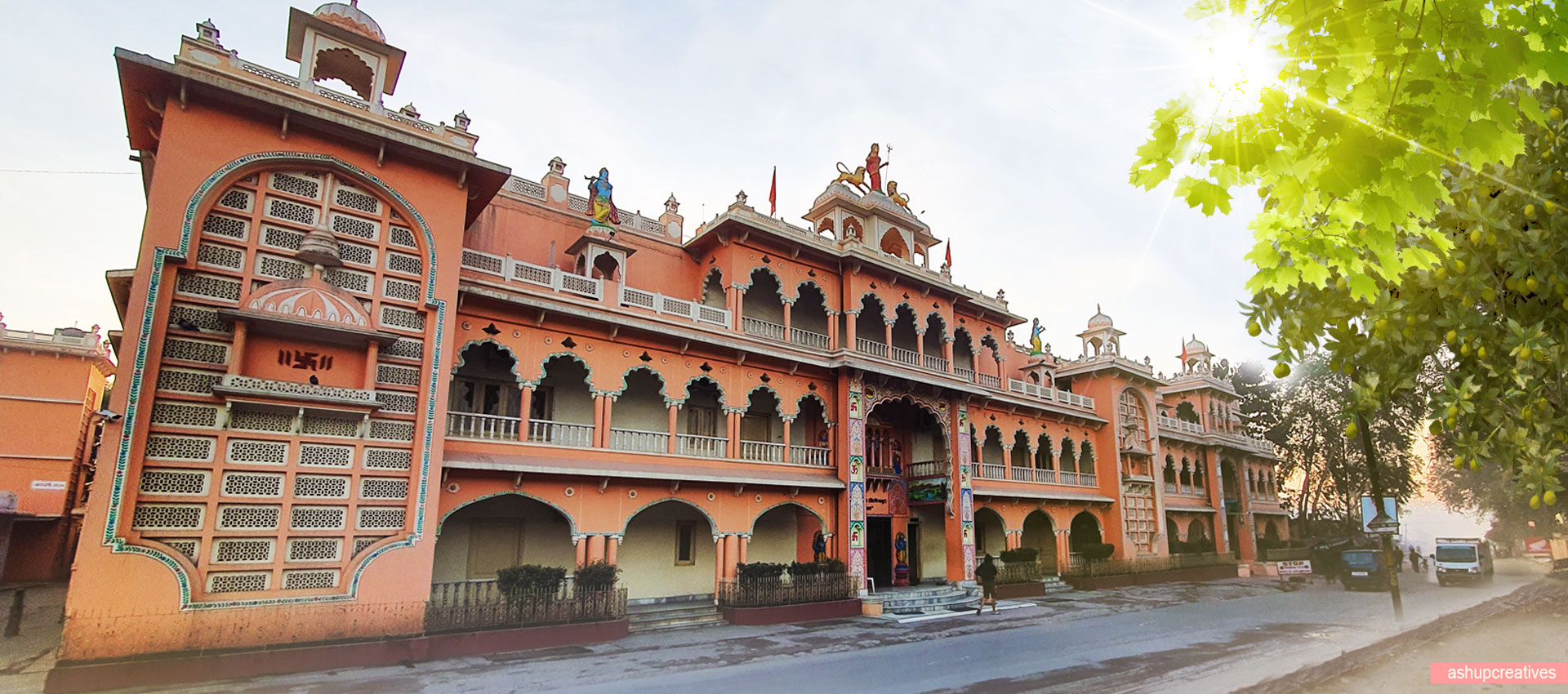 Magnificent Mandir Elevation